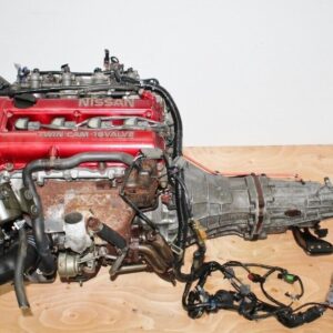 JDM Nissan Silvia S13 SR20DET Engine 2.0L Turbo 5 Speed RWD Trans 180SX 240SX SR